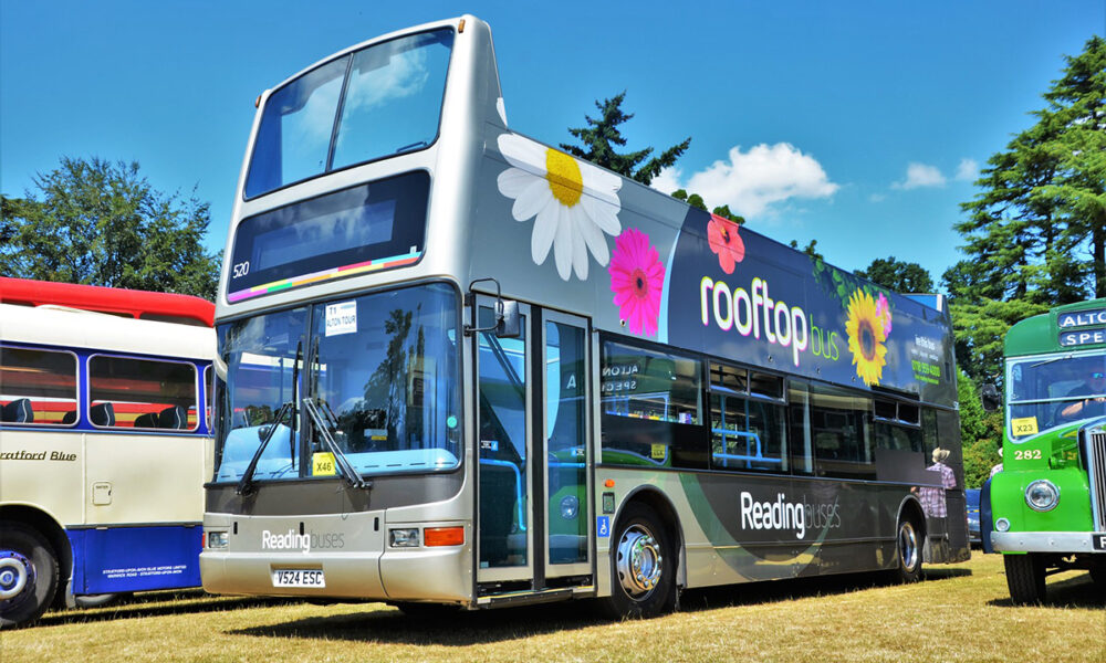 Reading bus - Photo by Steve Poole